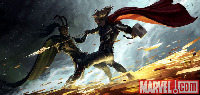 Thor concept art poster