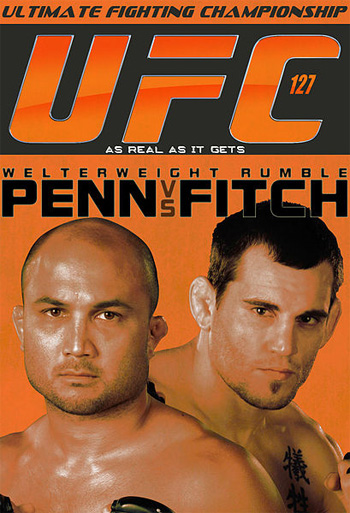 UFC 127 event poster