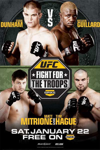 UFC Fight for the Troops 2 poster