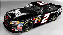 Tapout sponsored NASCAR Nationwide Series car