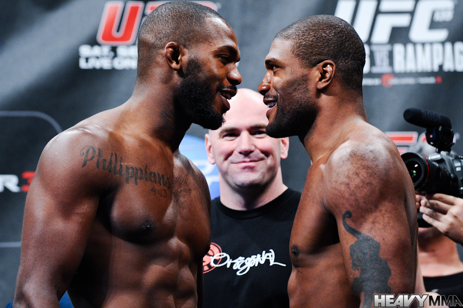 UFC 135 Denver - Jones VS. Rampage Weigh Ins 2-29