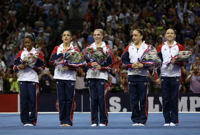 Usa Womens Gymnastics Team Wins Olympic Gold 