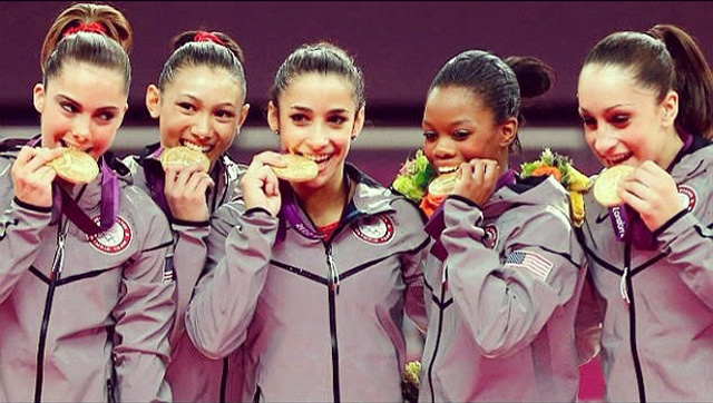 2012 Women's Gymnastics Olympic Gold Medal 