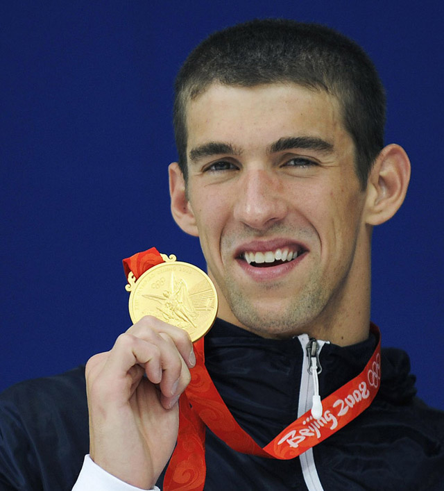 beijing 2008 olympics 4X200 freestyle relay Michael Phelps
