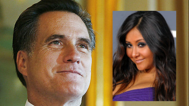 Mitt Romney, Snooki, Jersey Shore