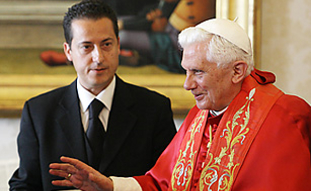 Pope Benedict and Paolo Gabriele