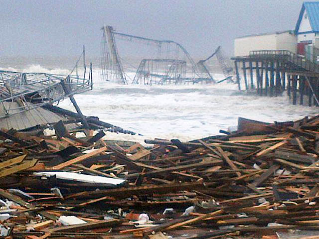 casino pier seaside heights hurricane sandy NJ Jersey Shore