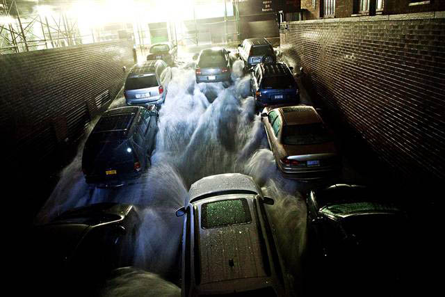 financial district flooding hurricane sandy nyc photos