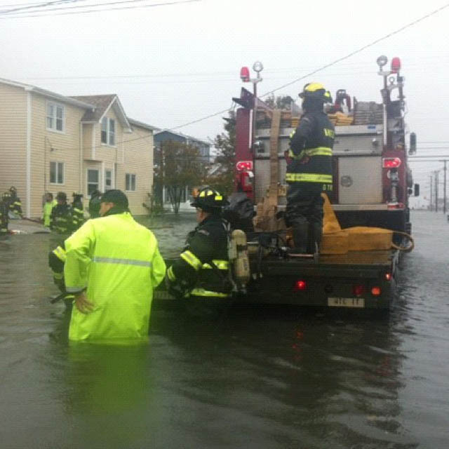 north wildwood flooding hurricane sandy NJ photos Jersey Shore