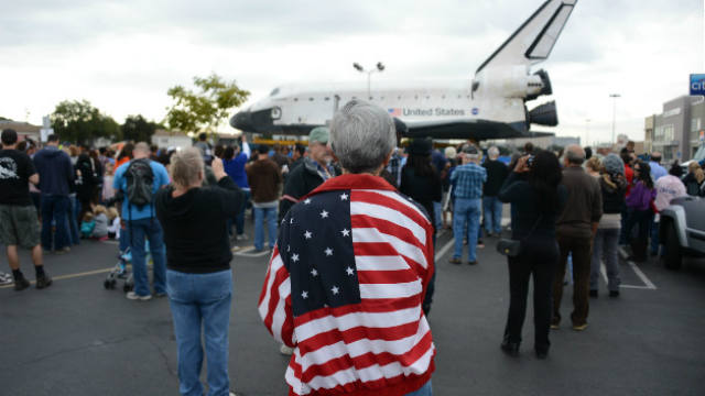 Space shuttle, Endeavour, NASA, Los Angeles