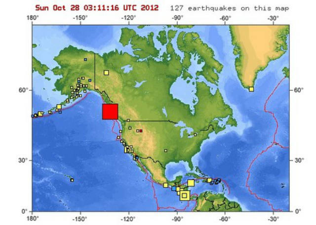 Tsunami, earthquake, Canada, West Coast