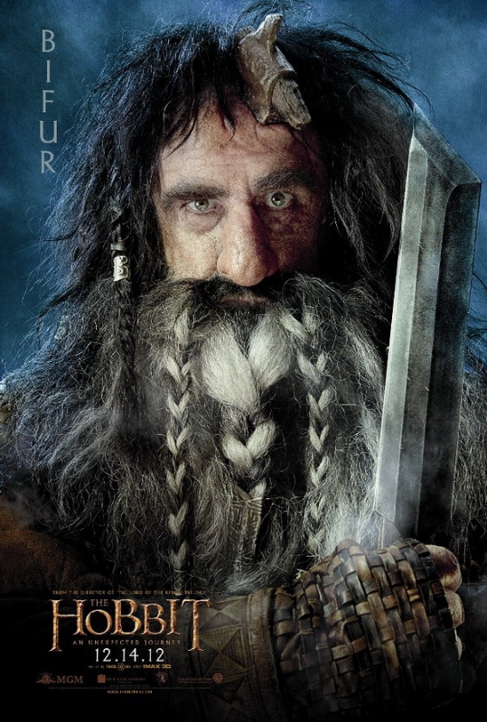 hobbit movie character poster bifur