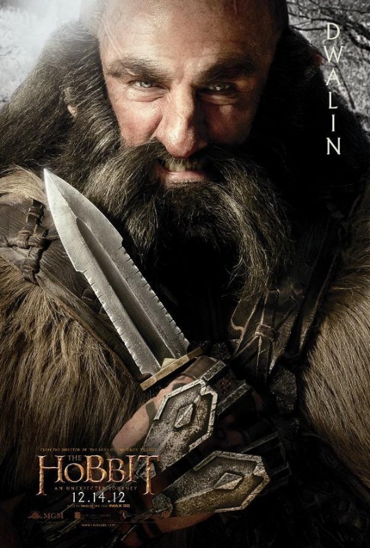 hobbit movie character poster dwalin