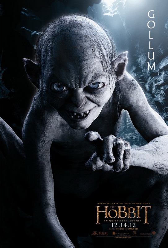 hobbit movie character poster gollum