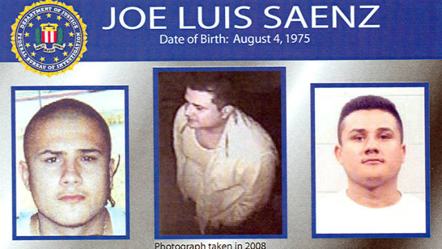 Joe Luis Saenz, Fugitive, FBI, FBI Most Wanted
