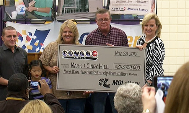 powerball winners mark and cindy hill