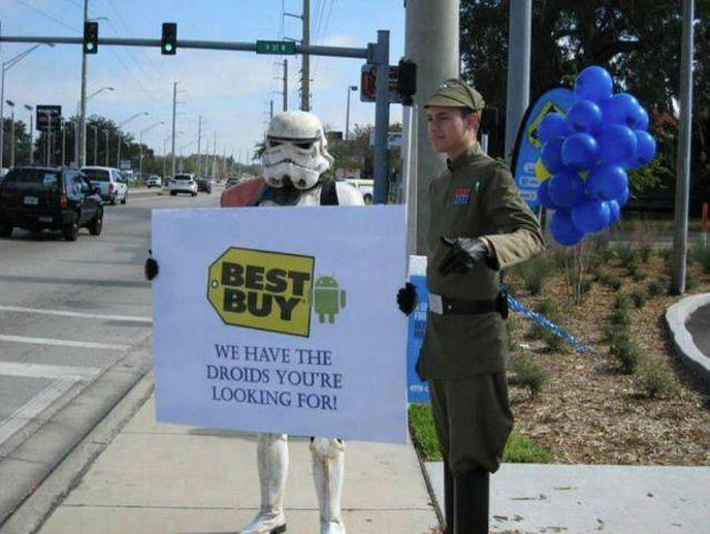 Best Buy Star Wars Advertising