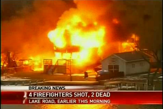 firefighters shot and killed