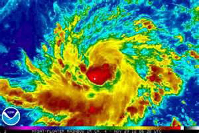 typhoon bopha satellite image