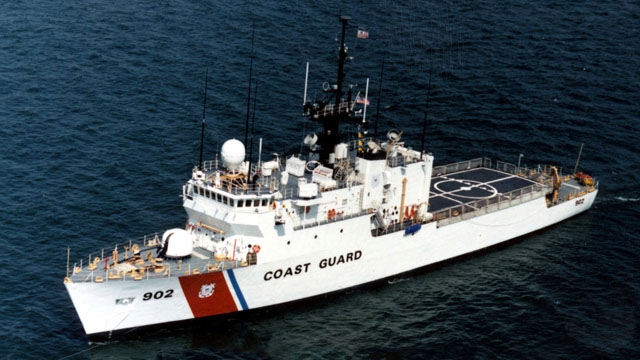 U.S. Coast Guard Cutter Tampa Cocaine seizure