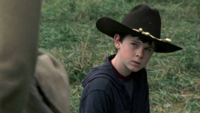 The Walking Dead, mid-season finale, Carl