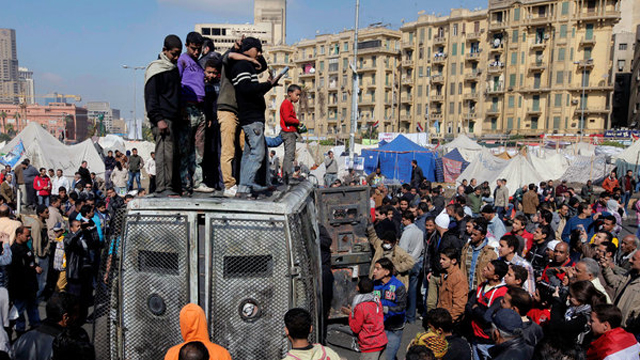 Egyptian Army Crackdown 