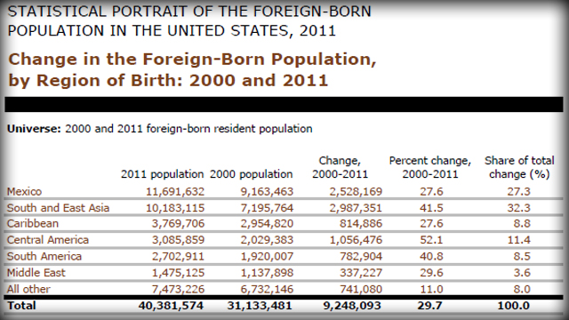 Immigration Population