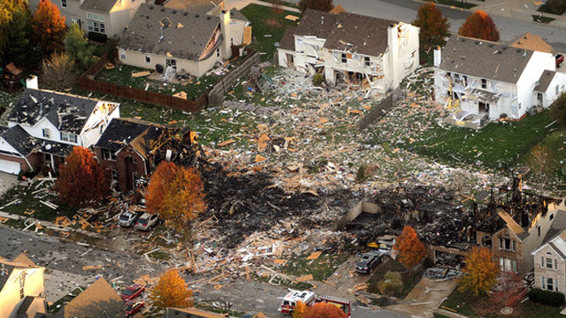 Richmond Hill, Indiana Gas Explosion, Monseratte, Raymond, John Shirley, Insurance Scam. 
