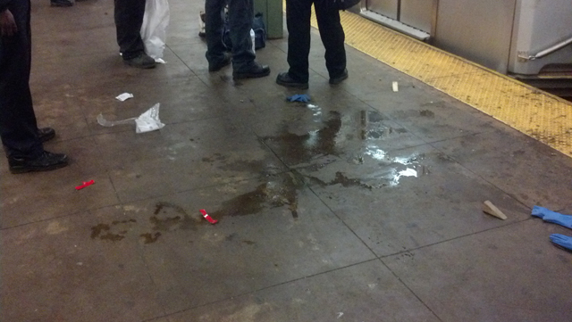 woman struck by subway L train Bedford