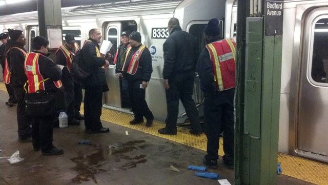 woman struck by subway L train Williamsburg