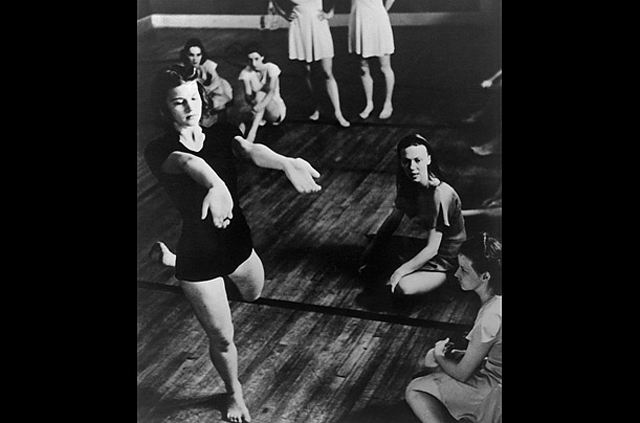 Betty Ford as a dancer