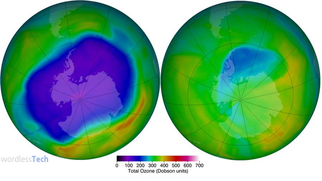 Ozone hole is at its smallest in 10 years