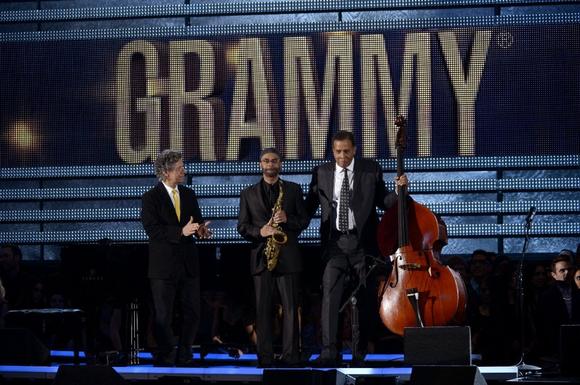 Chick Corea Stanley Clarke and Kenny Garrett gave tribute to Dave Brubeck at the 2013 55th Grammy Awards