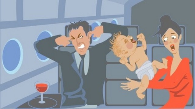 Crying Baby, Delta Airlines, Man Slaps Baby