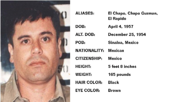 Joaquin El Chapo Guzman, Public Enemy No. 1