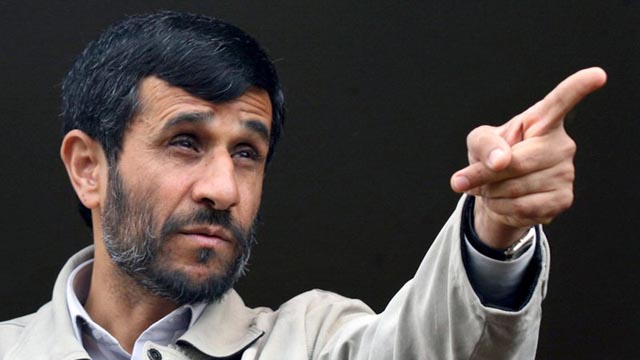 Iranian President Mahmoud Ahmadinejad volunteers to be first Iranian in space