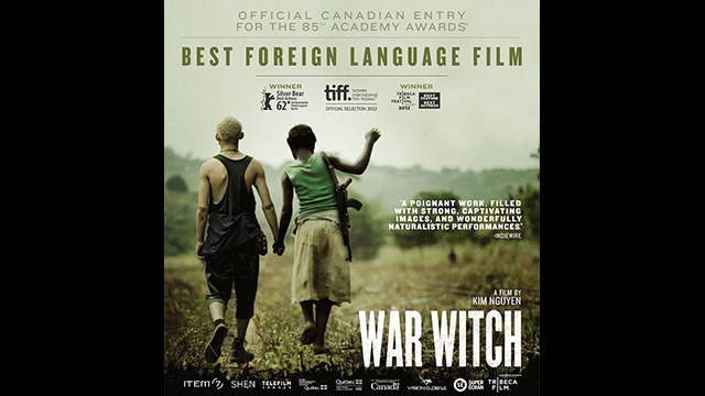 war witch, war witch movie, war witch (rebelle), rebelle, kim nguyen, director kim nguyen, war witch oscars, child soldiers, canadian movies, canadian films, movies set in africa, oscar nominated movies, french canadian directors, Canadian directors, academy awards, best foreign language film nominee, best foreign language film, African movies, films, movies, metropole films, movies about child soldiers, 2013 oscars, 2013 academy awards, directors, democratic republic of congo, Congolese soldier, Congolese, berlin film festival, war witch cast, war witch crew
