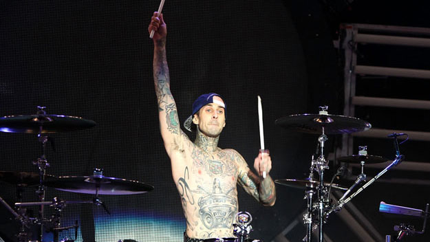 Blink 182 drummer Travis Barker will miss their Australian tour because of their fear of flying