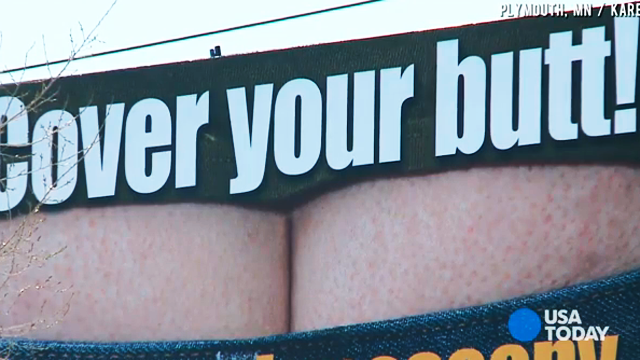 butt billboard minnesota colon cancer
