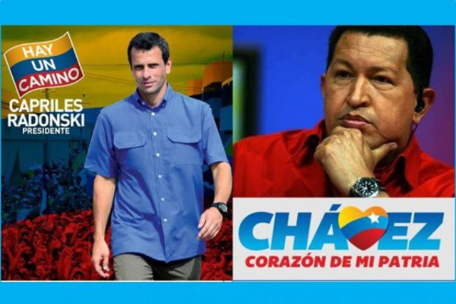 Hugo and Capriles