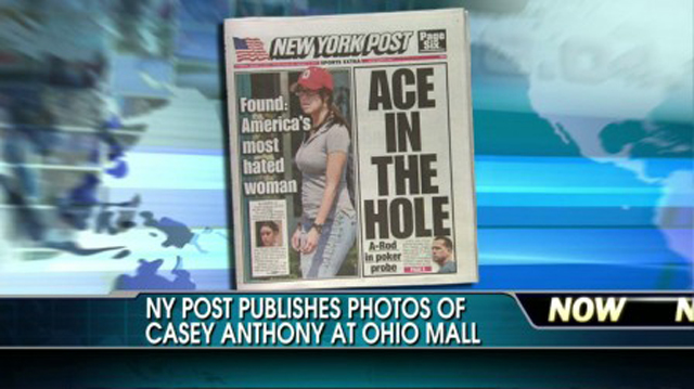 Casey Anthony Front Page