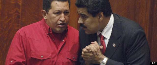 Hugo Chavez Nicholas Maduro