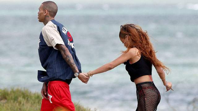 Rihanna's Birthday in Hawaii with Chris Brown