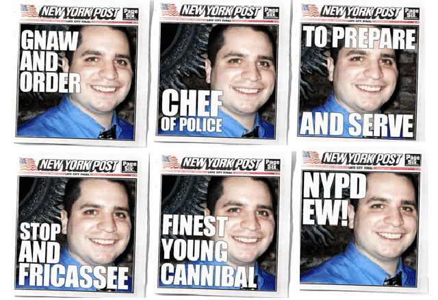 cannibal cop ny post covers