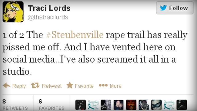 Traci Lord's Twitter