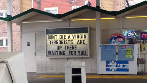 dont die a virgin gas station