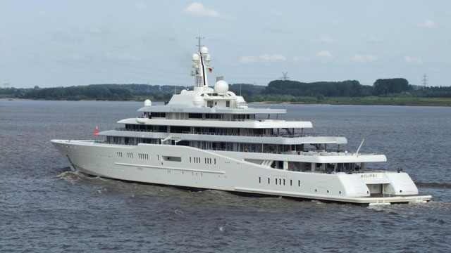 Roman Abramovich owns Eclipse, worlds biggest yacht