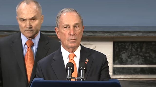 Watch live Mayor Bloomberg Press Conference on Boston Bombers, Dzhokhar and Tamerland Tsarnaev were targeting NYC. 