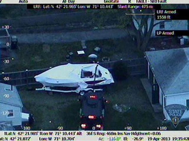 New Photos of Dzhokhar Tsarnaev Hiding in Boat in Watertown