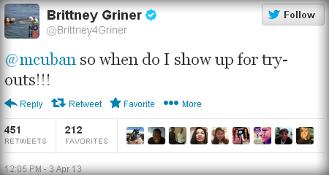 Brittney Griner's Tweet